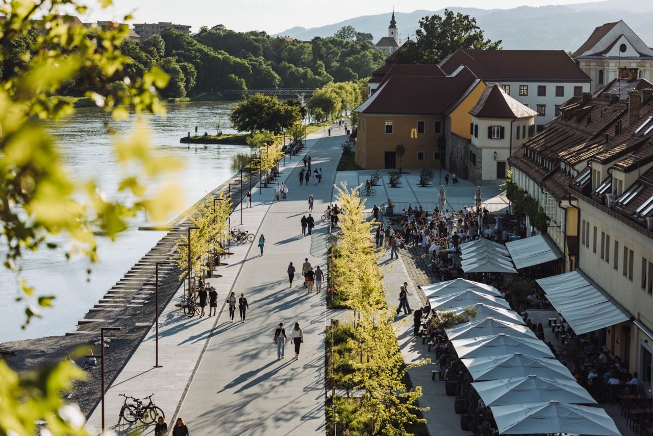 Dogodek pri Stari trti v Mariboru